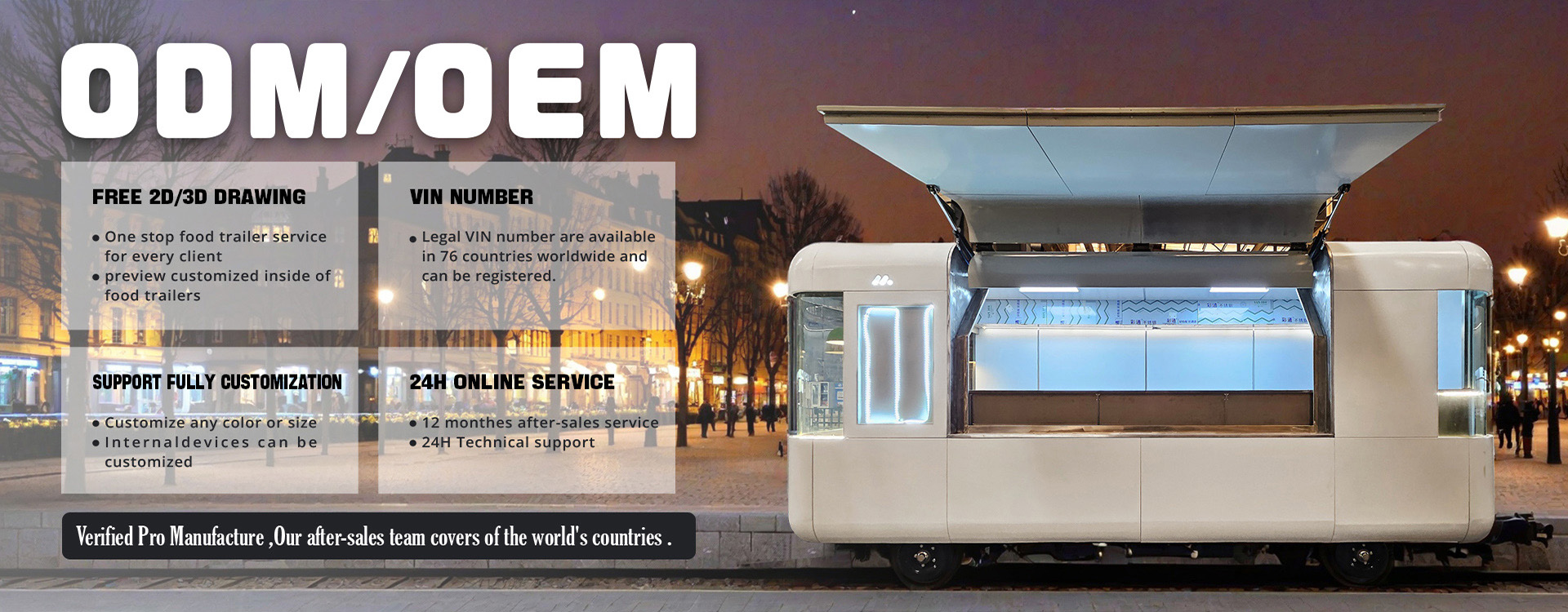 Fabrikant van foodtrucks