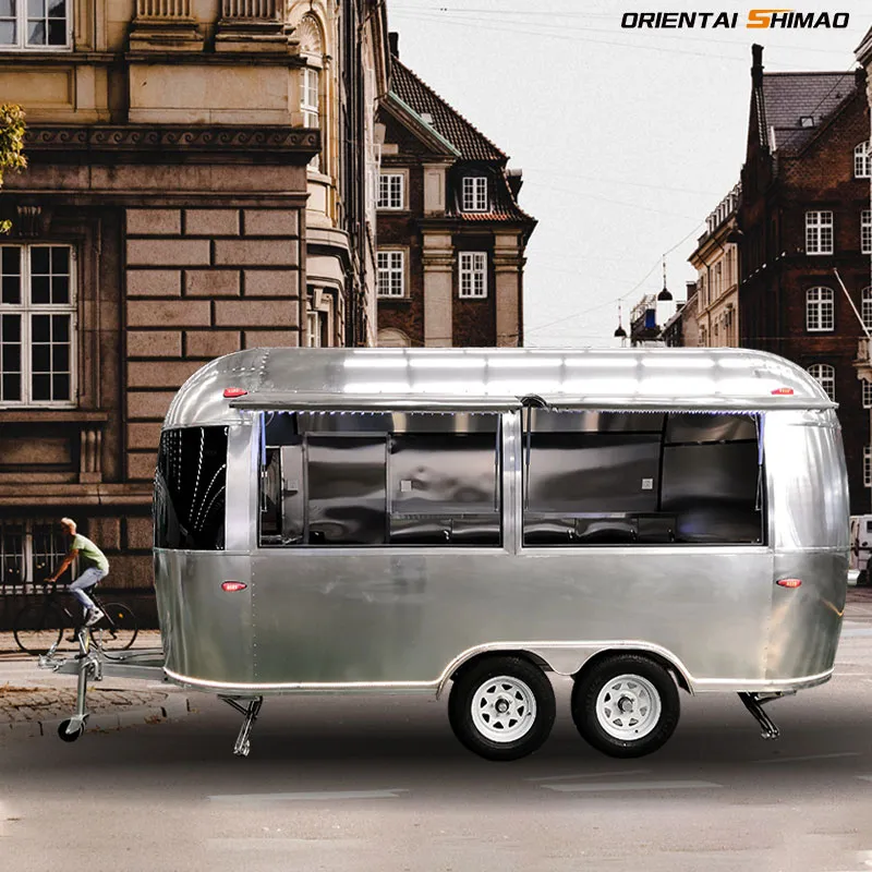 Aluminium Airstream Foodtruck