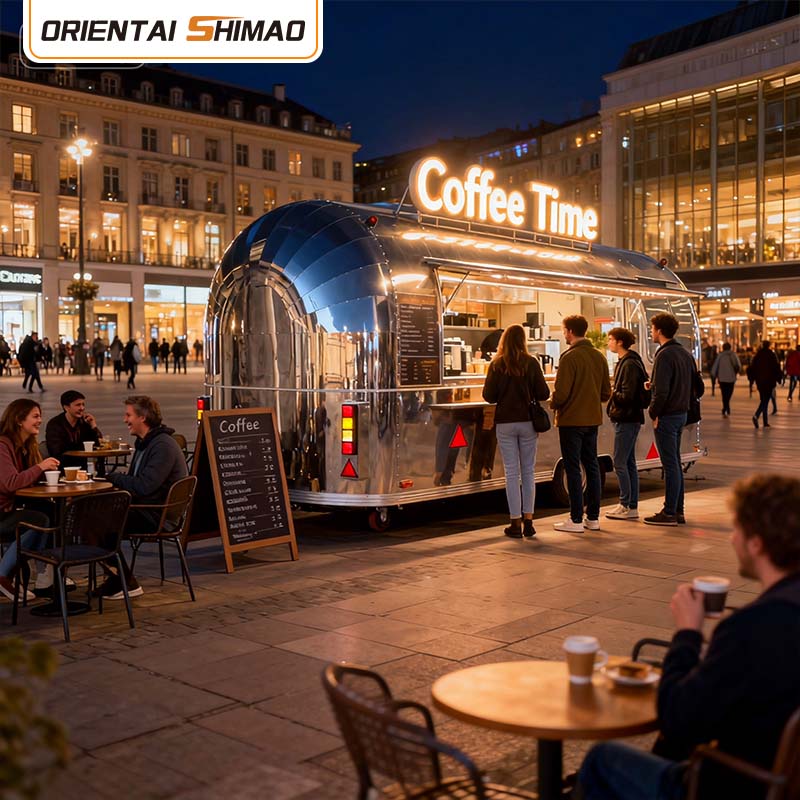 Fastfood-aanhangwagen