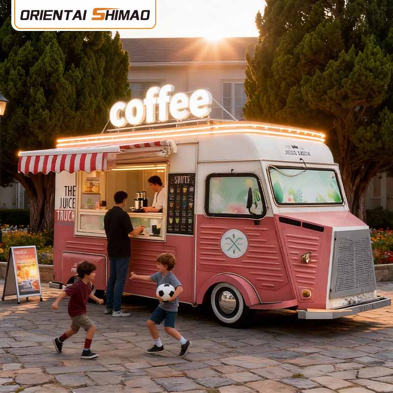 Voedselaanhangwagens Volledig uitgerust