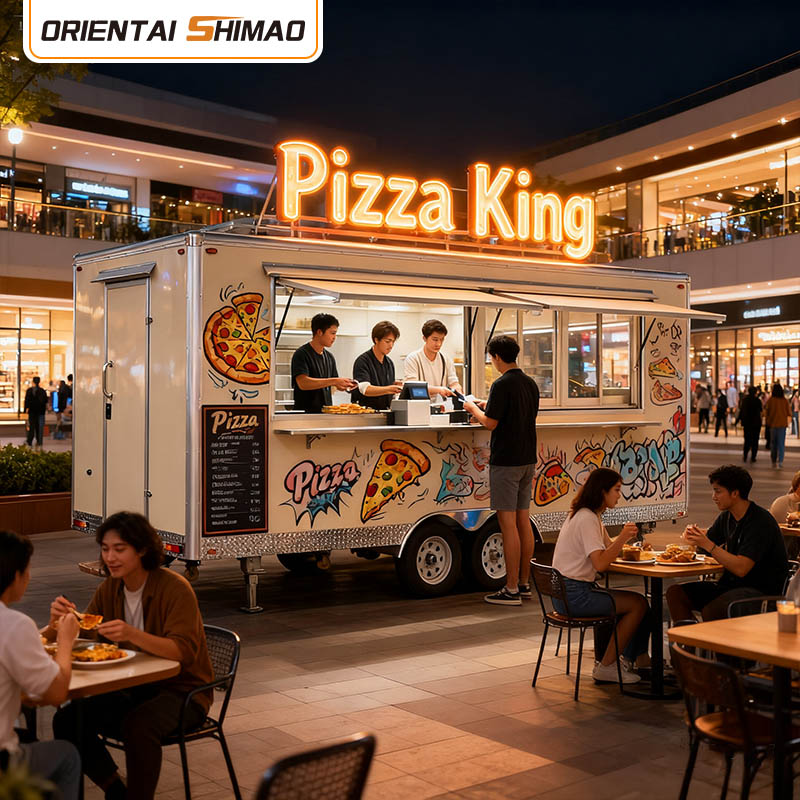 Franchiseklare voedseltrailer