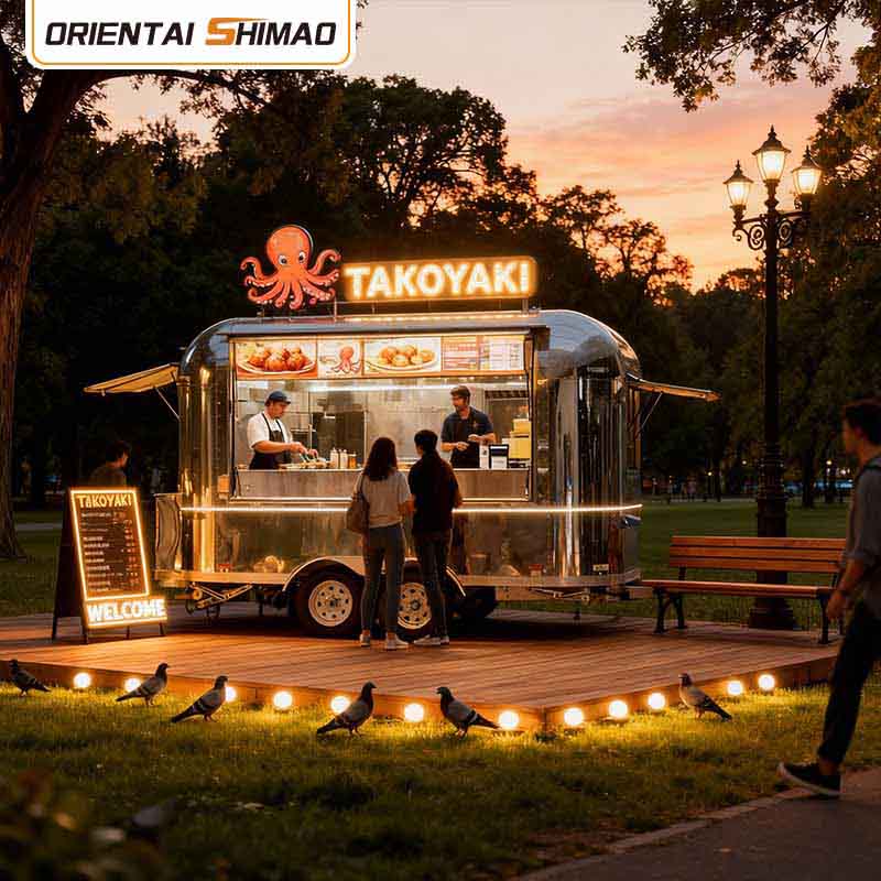 IJstrailer Street Food Mobiele catering Foodtrailer Foodtruck