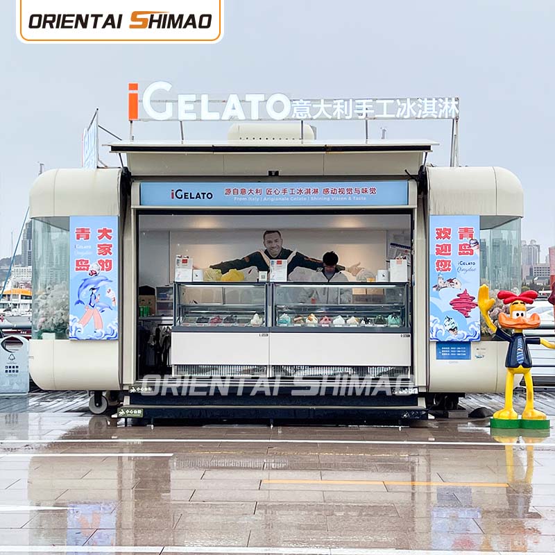 Moderne baraanhangwagen