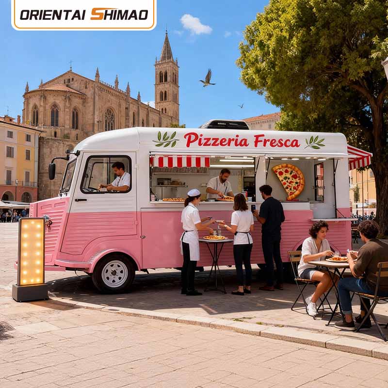 Vrachtwagen fastfood